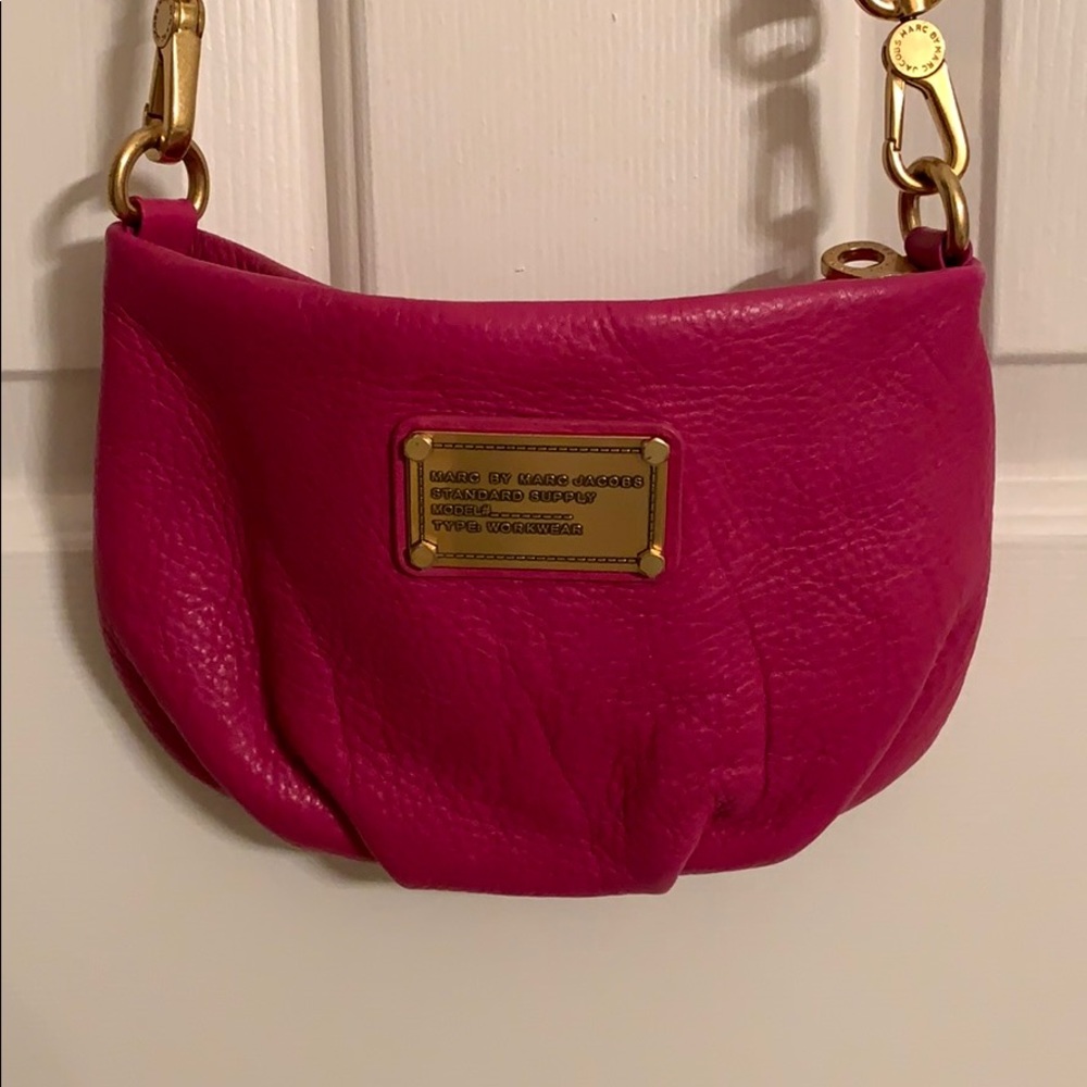 Marc by Marc Jacobs Small Crossbody in Magenta
